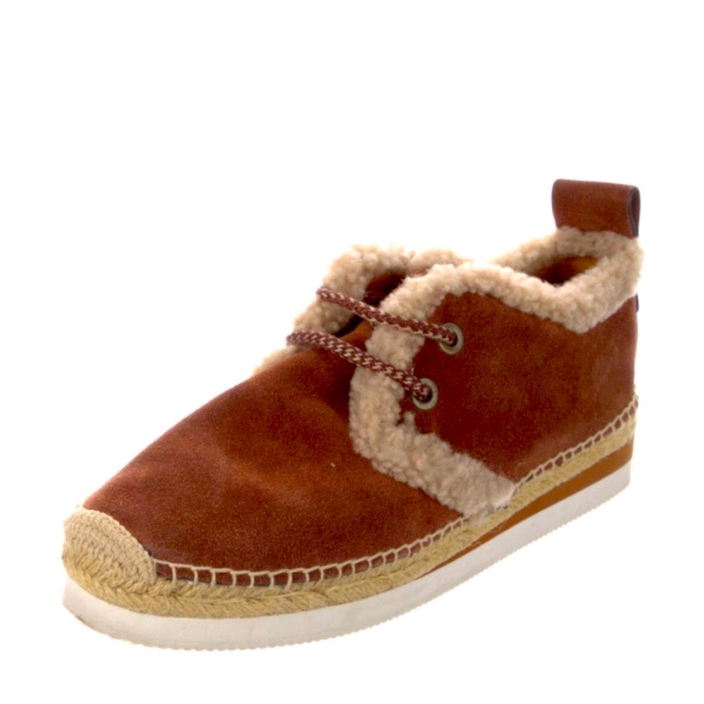 See by Chloe Glyn shearling espadrilles size 40 (us 9)